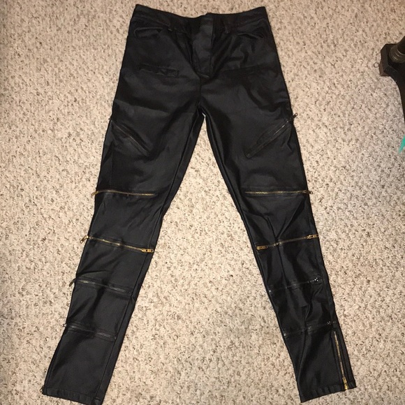 leather jeans mens skinny